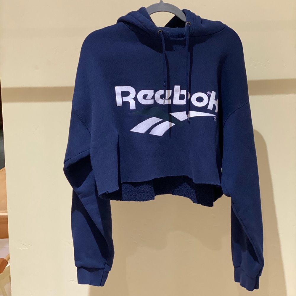 Vintage Reebok Cropped Sweatshirt